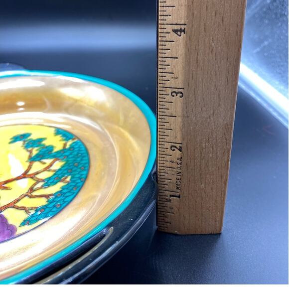 ART DECO Noritake CLASSIC Deco Japanese‎ Lusterware serving plate - Picture 8 of 16